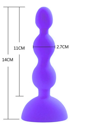 Aphrodisia Silicone Beads Uzaktan Kumandalı Boncuklu Anal Beads Vibratör