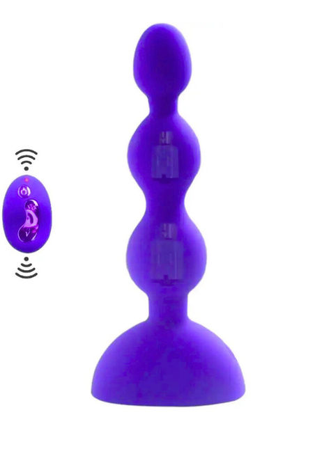 Aphrodisia Silicone Beads Uzaktan Kumandalı Boncuklu Anal Beads Vibratör