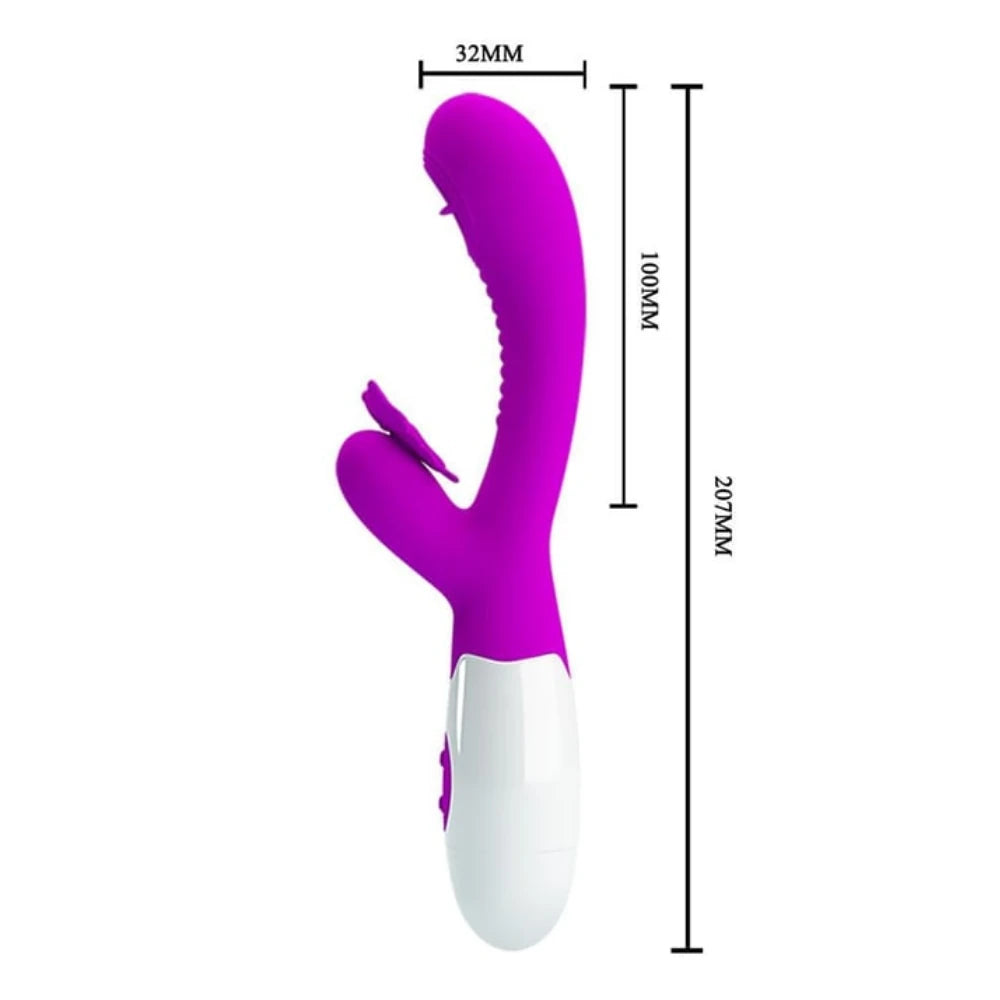 Moth kelebek dilli rabbit vibratör – görsel 4