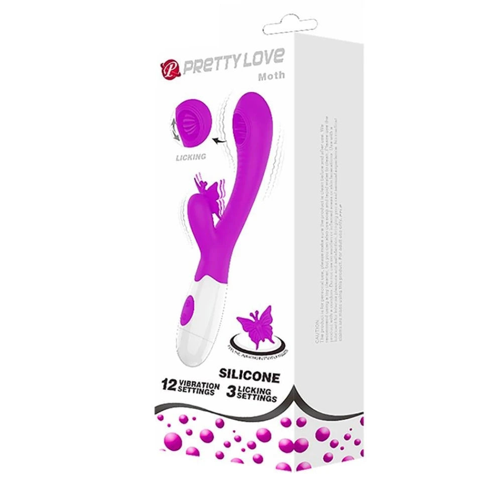 Moth kelebek dilli rabbit vibratör – görsel 5