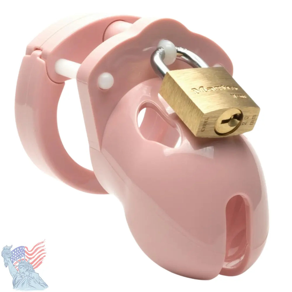 Mr. Stubb Ekstra Kısa Penis Kafesi – Pembe, 45 mm