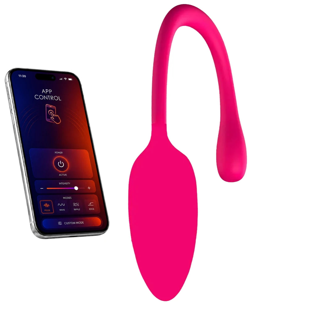 My Happy Partner Uygulama Kontrollü Giyilebilir Vibratör – Pembe
