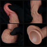 Nature Cock çift katmanlı realistik dildo 18,5 cm – görsel 8