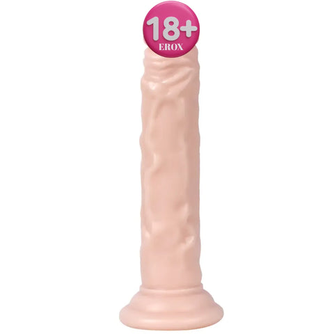 Naturo Vantuzlu Damarlı Realistik Penis – 18,5 cm