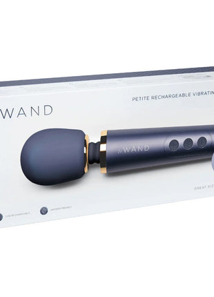 Le Wand Petite Rechargeable Massager Şarjlı Masaj Aleti-Navy