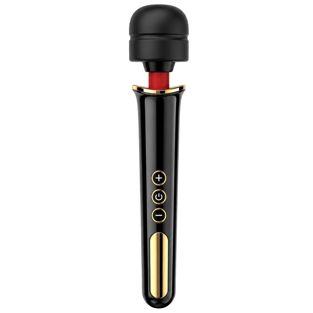 New Professional 10 Programlı Wand Masaj Aleti – Siyah