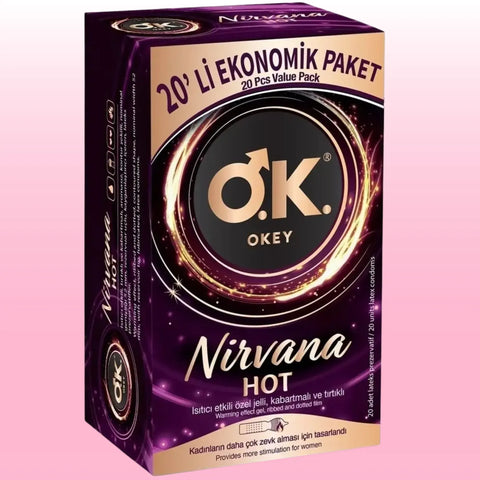 Nirvana Isı Etkili Lateks Prezervatif – 20'li Eko Paket