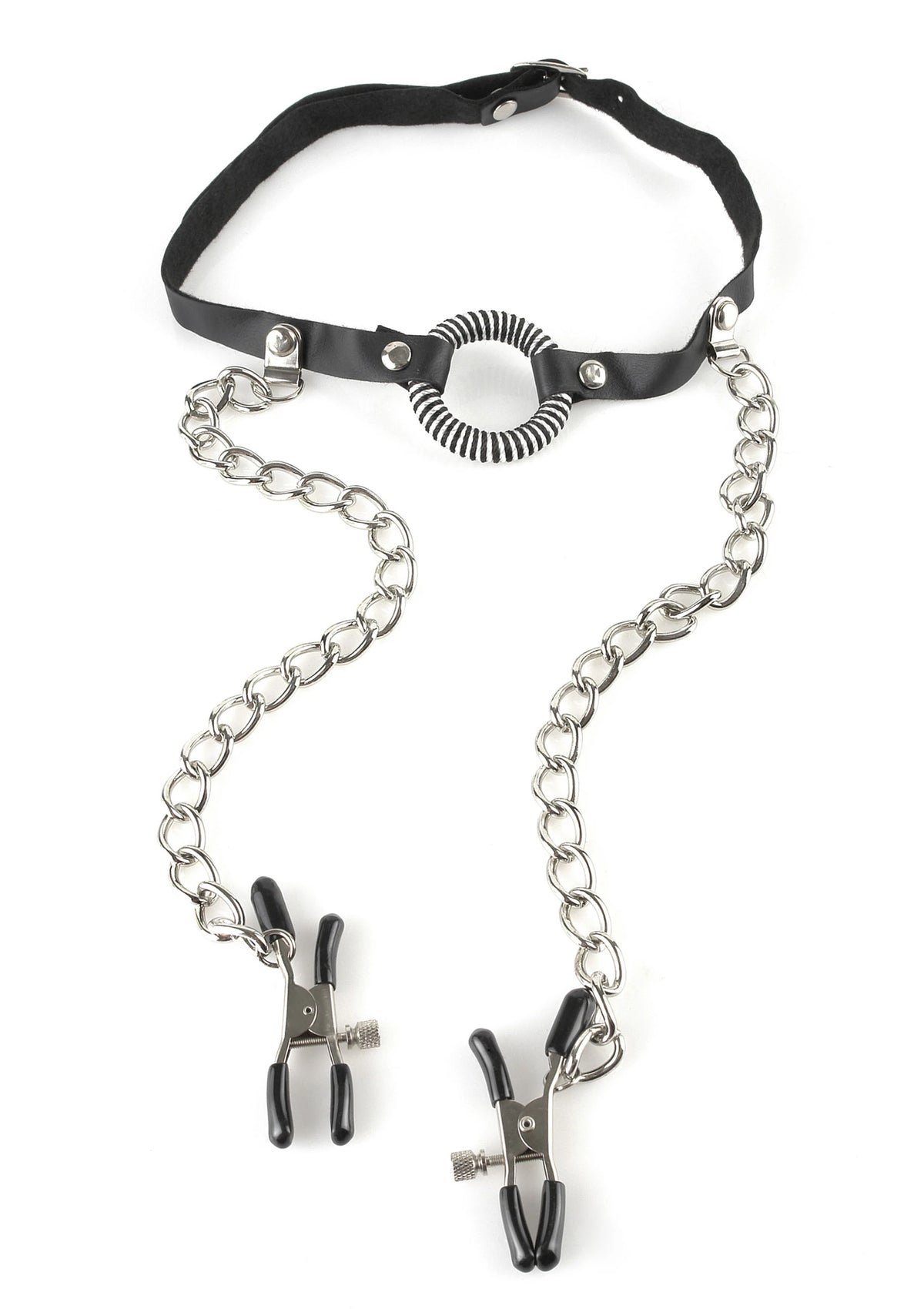 O-ring gag ve göğüs ucu kelepçesi – görsel 2