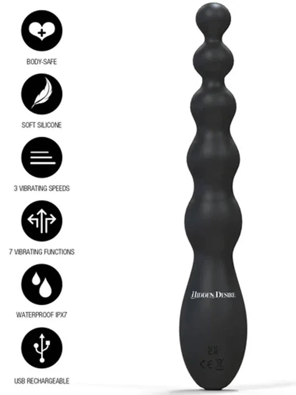 boncuklu şarjlı anal vibratör – görsel 4
