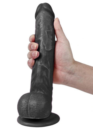 Xise Dildo Series Optimus Büyük 26 cm Belden Bağlamalı Realistik Penis XS-WBC10028 Black