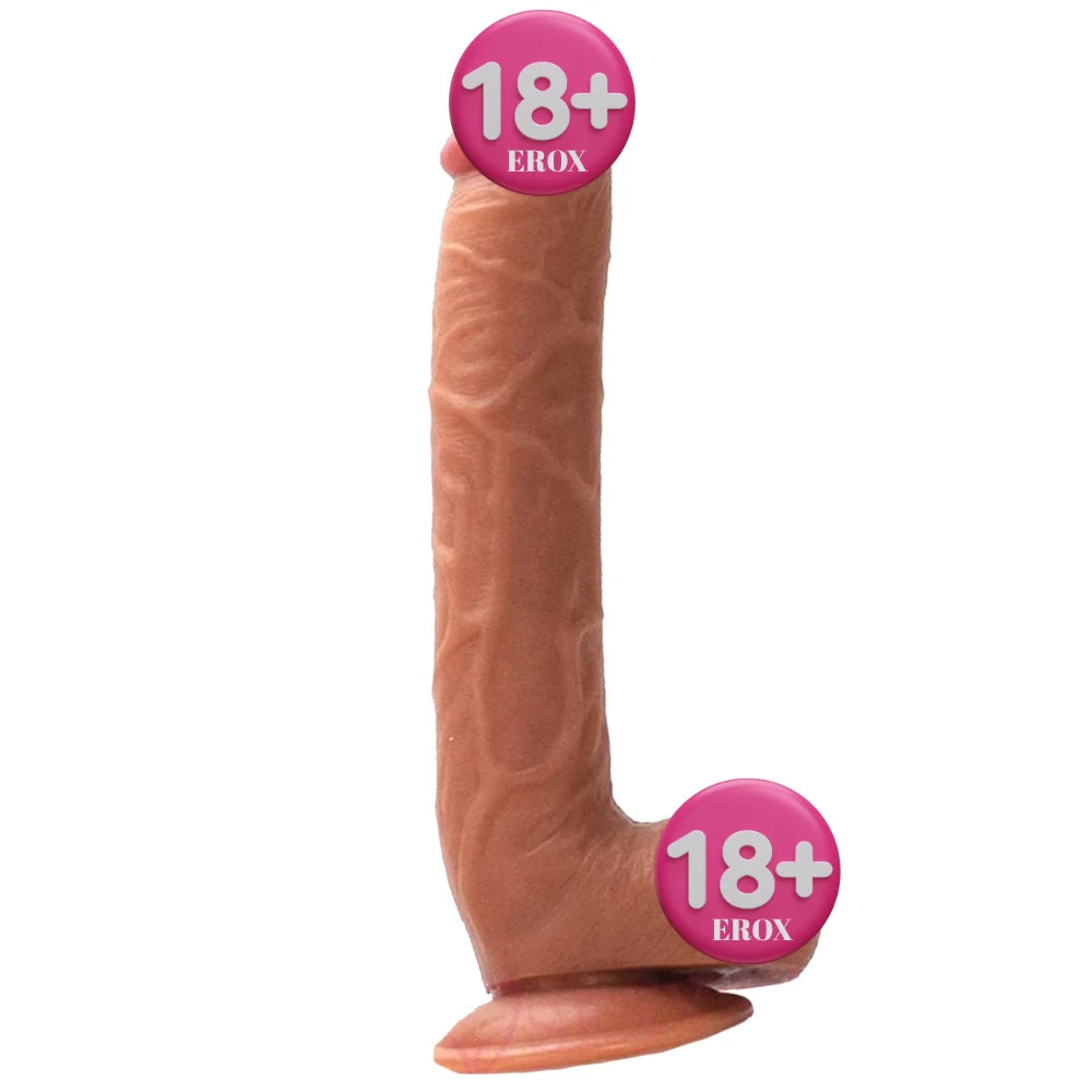 Optimus yumuşak realistik penis – görsel 1