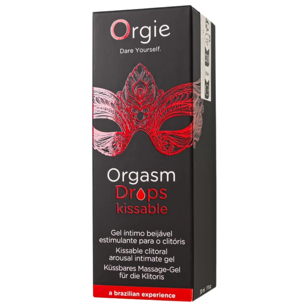 Orgasm Drops Kissable klitoral masaj jeli – görsel 2
