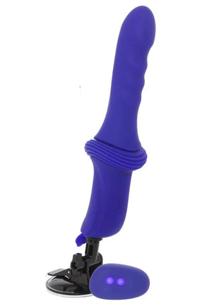 Calexotics Overdrive Ridged Thruster Sex Machine Uzaktan Kumandalı İleri Geri Hareketli Seks Makinesi Vibratör
