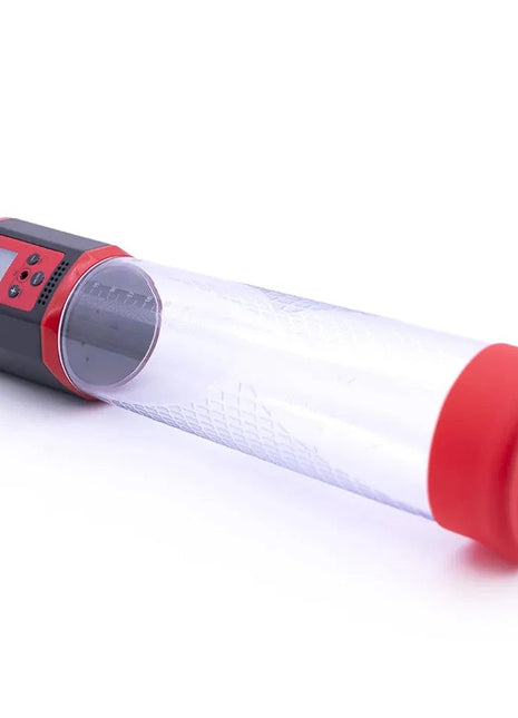 Canwin Bigger Man Passion Pump 8 Speed Otomatik Penis Pompası Red