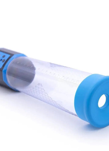 Canwin Bigger Man Passion Pump 8 Speed Otomatik Penis Pompası Blue