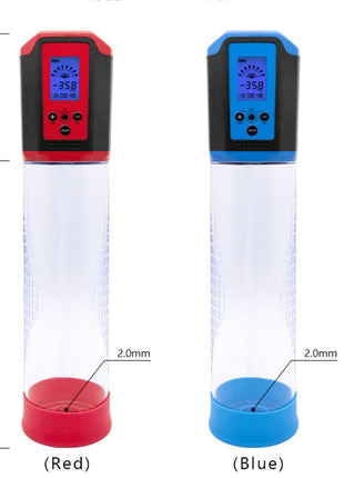 Canwin Bigger Man Passion Pump 8 Speed Otomatik Penis Pompası Blue