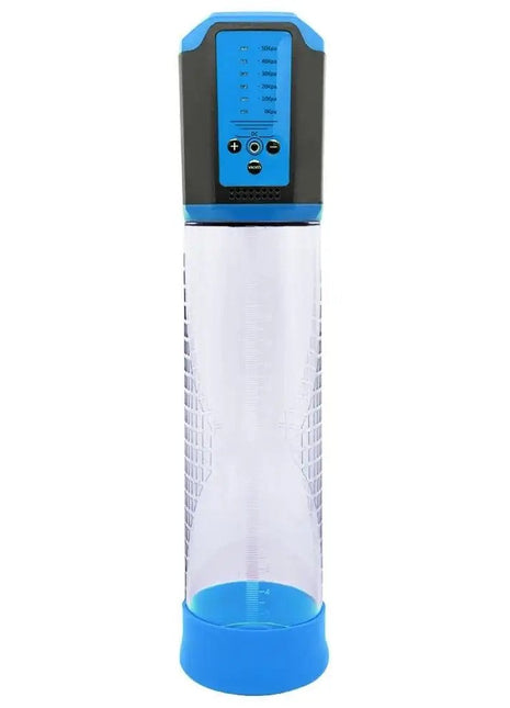 Canwin Bigger Man Passion Pump 5 Speed Otomatik Penis Pompası Blue