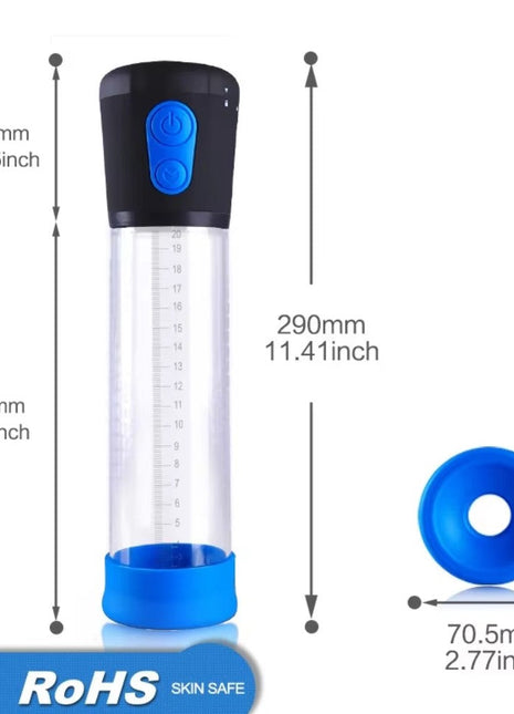 Canwin Men Power Up 3 Hız Otomatik Penis Pompası