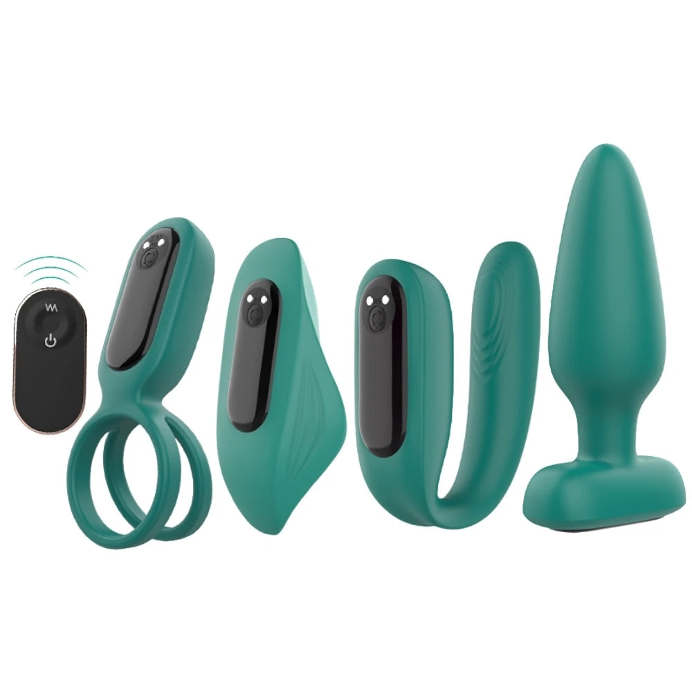 Partner Fantasy Love Kit kumandalı vibratör seti – görsel 3
