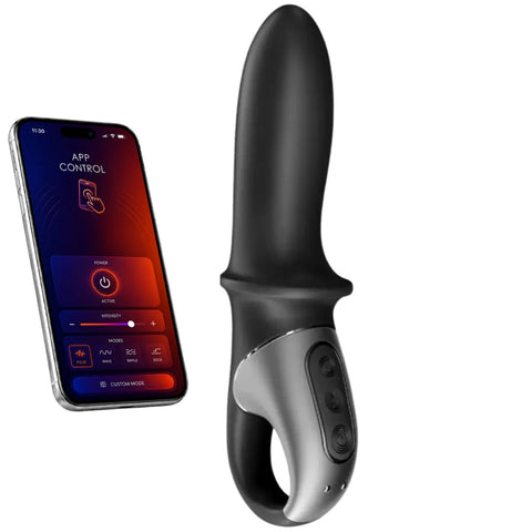 Passion Isıtmalı Uygulama Kontrollü Anal ve Prostat Vibratörü