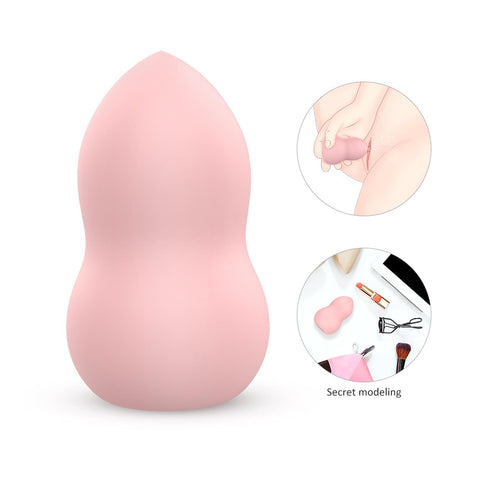 Peach Şeftali Formlu Şarjlı Mini Vibratör – 9 Mod, Su Geçirmez