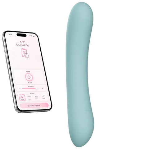 Pearl2+ Dokunma Sensörlü Telefon Kontrollü G-Noktası Vibratörü – Turkuaz