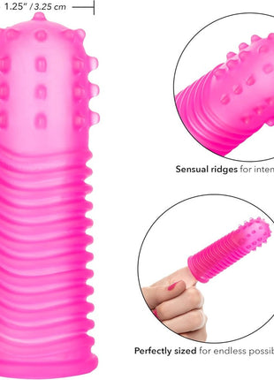 Calexotics Intimate Play Finger Tingler Parmak Kılıfı Pink