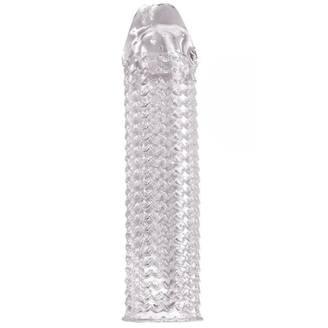 Phil Şeffaf Tırtıklı Penis Uzatma Kılıfı