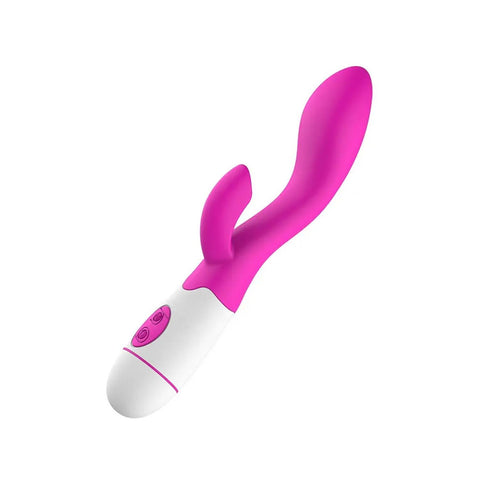 Pilli G Noktası Vibratörü – Su Geçirmez, 20 cm, Pembe
