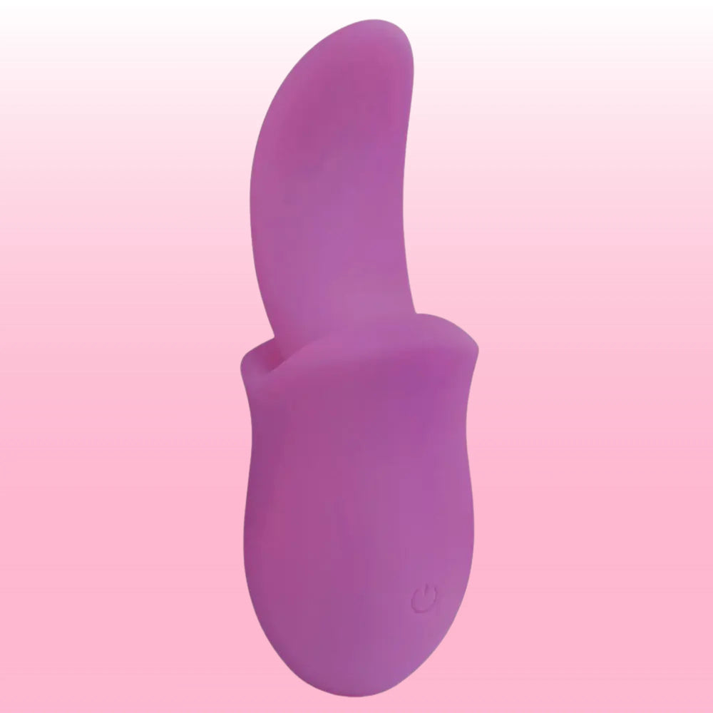 Pleasant Tongue Vibe Şarjlı Dil Şeklinde Vibratör – Mor