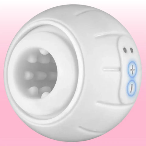 Pleasure Ball Çift Motorlu Şarjlı Titreşimli Mastürbatör