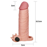 Pleasure X-Tender titreşimli penis kılıfı – görsel 6