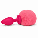 pembe ponpon kuyruklu silikon anal plug – görsel 4