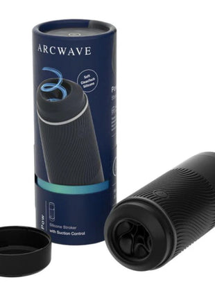 Arcwave Pow CleanTech Silicon Emiş Güçlü Mastürbatör Black