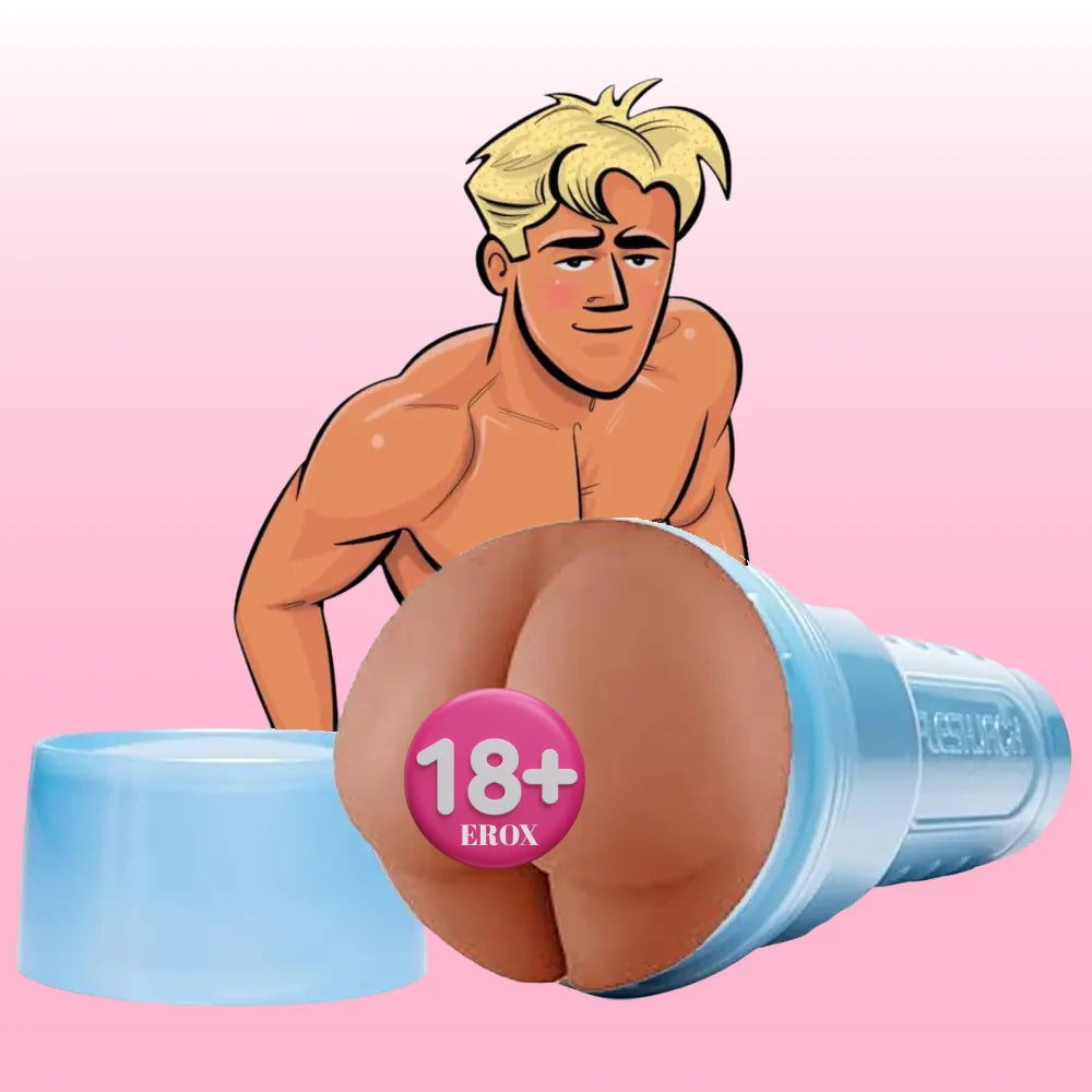 Power Bottom Squeeze Dokulu Erkek Anal Mastürbatör – Mavi Kasa