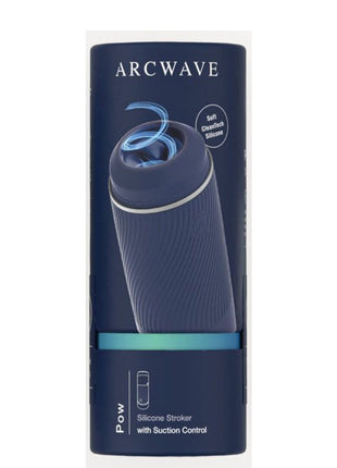 Arcwave Pow CleanTech Silicon Emiş Güçlü Mastürbatör Blue