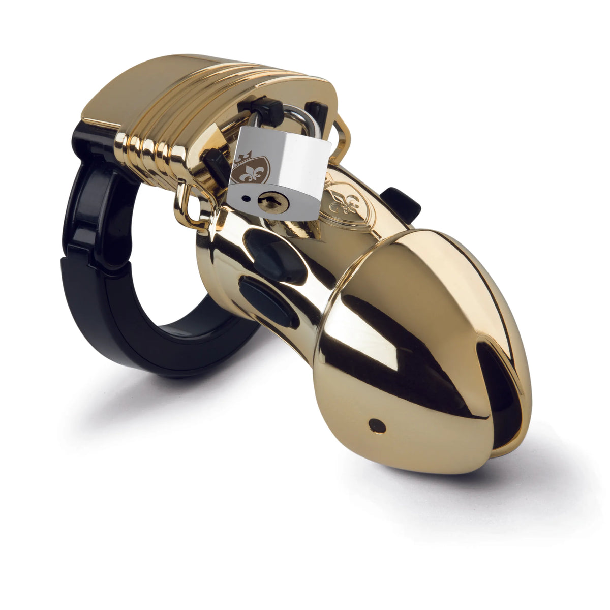 Pubic Enemy No.1 Gold penis kafesi – görsel 2