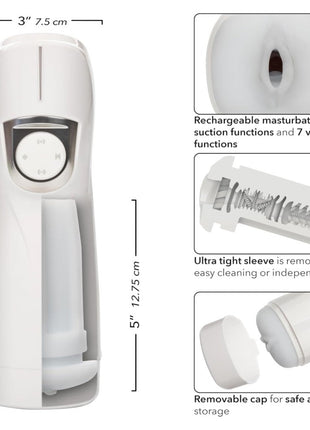 Calexotics Optimum Power Lifelike Pulsar Auto Stroker Mastürbatör