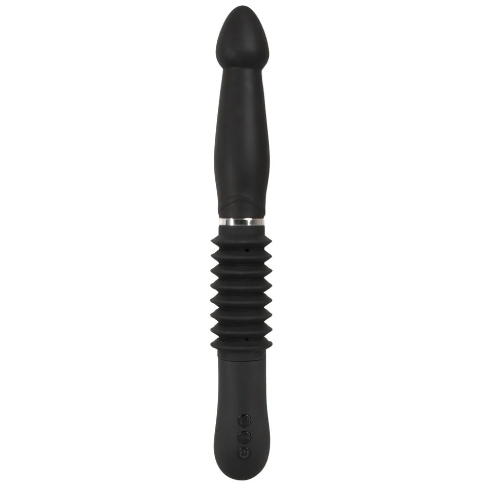 Push It Thrust İleri Geri Hareketli Şarjlı Anal Vibratör – Siyah