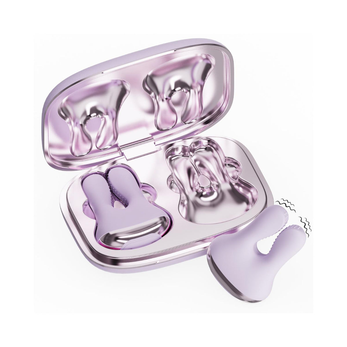 Rabbit Pods titreşimli göğüs ucu kıskacı – görsel 1