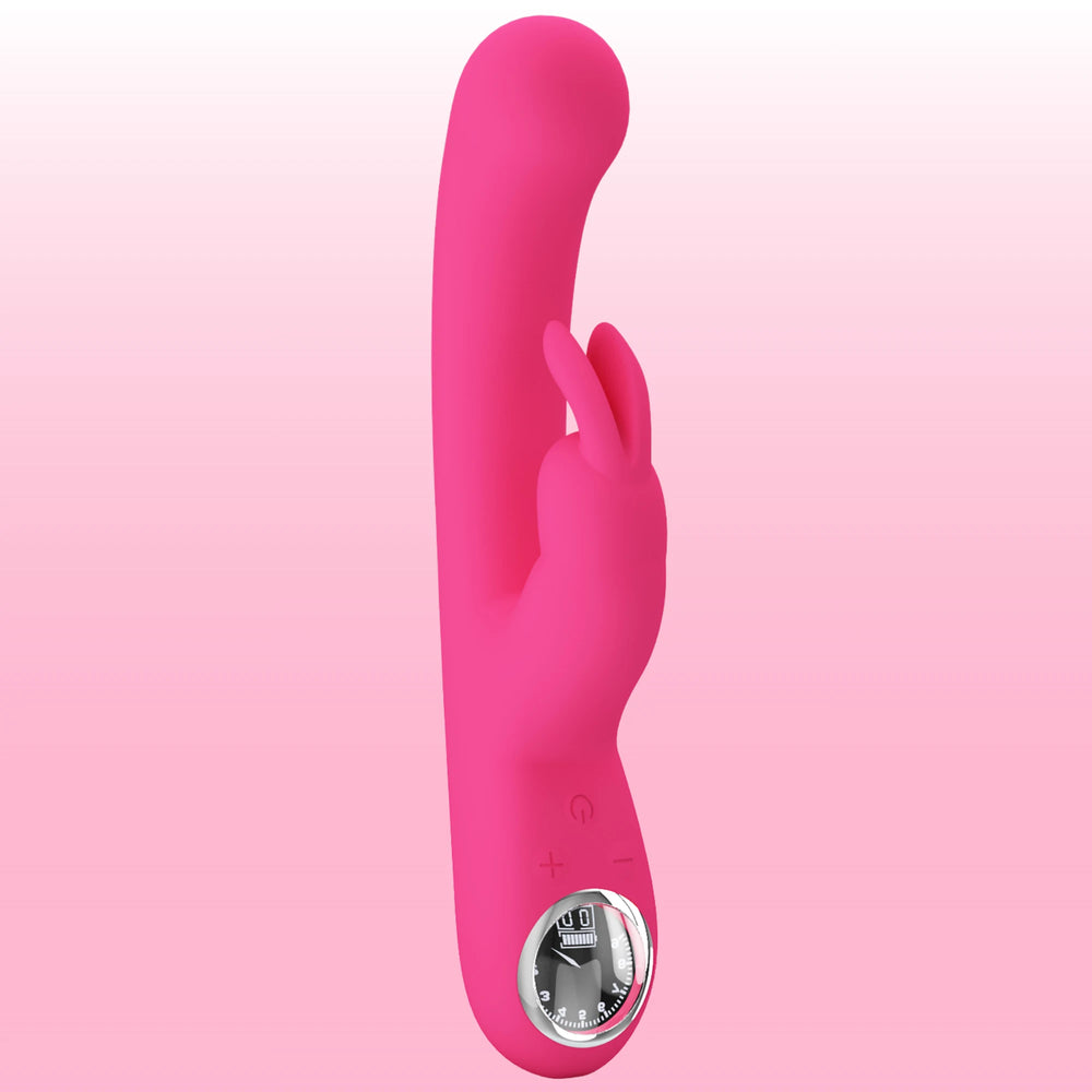 Ramar LED Göstergeli 10 Modlu Şarjlı Rabbit Vibratör – Lacivert
