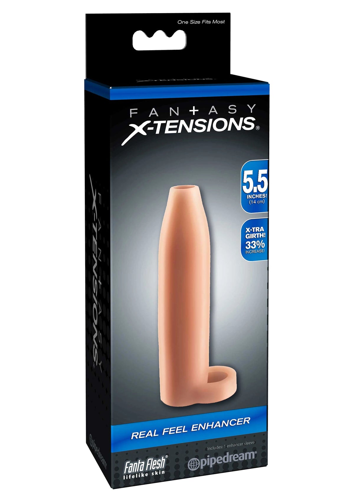 Real Feel Enhancer açık uçlu penis kılıfı – görsel 4