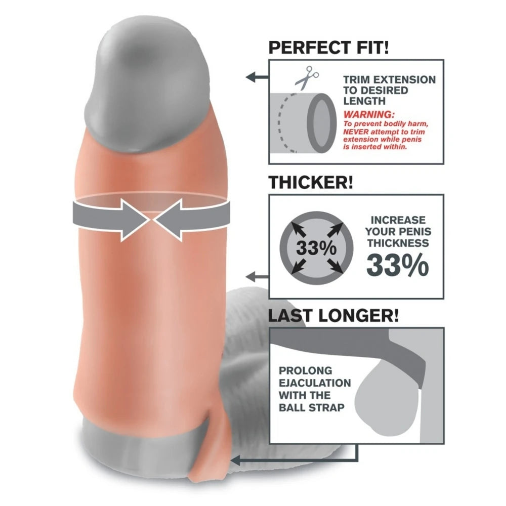 Real Feel Enhancer XL penis kılıfı – görsel 4