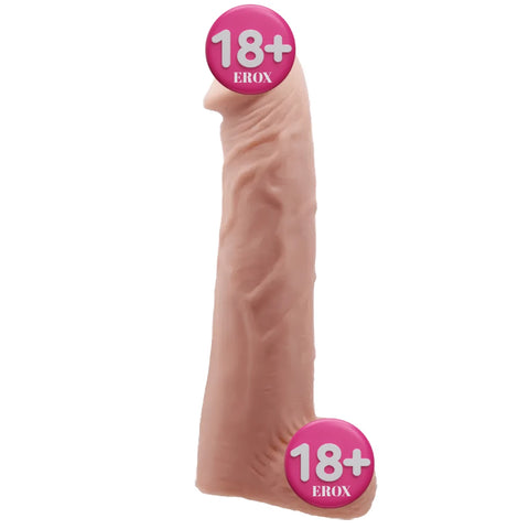 Realistic Penis Sleeve Testis Toplamalı İçi Boş Kılıf