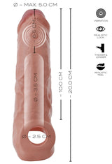 RealSleeve kumandalı titreşimli penis kılıfı – görsel 5