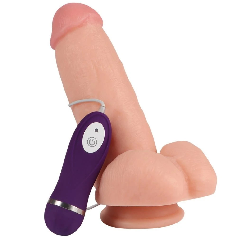 Red Eagle titreşimli realistik penis – görsel 2