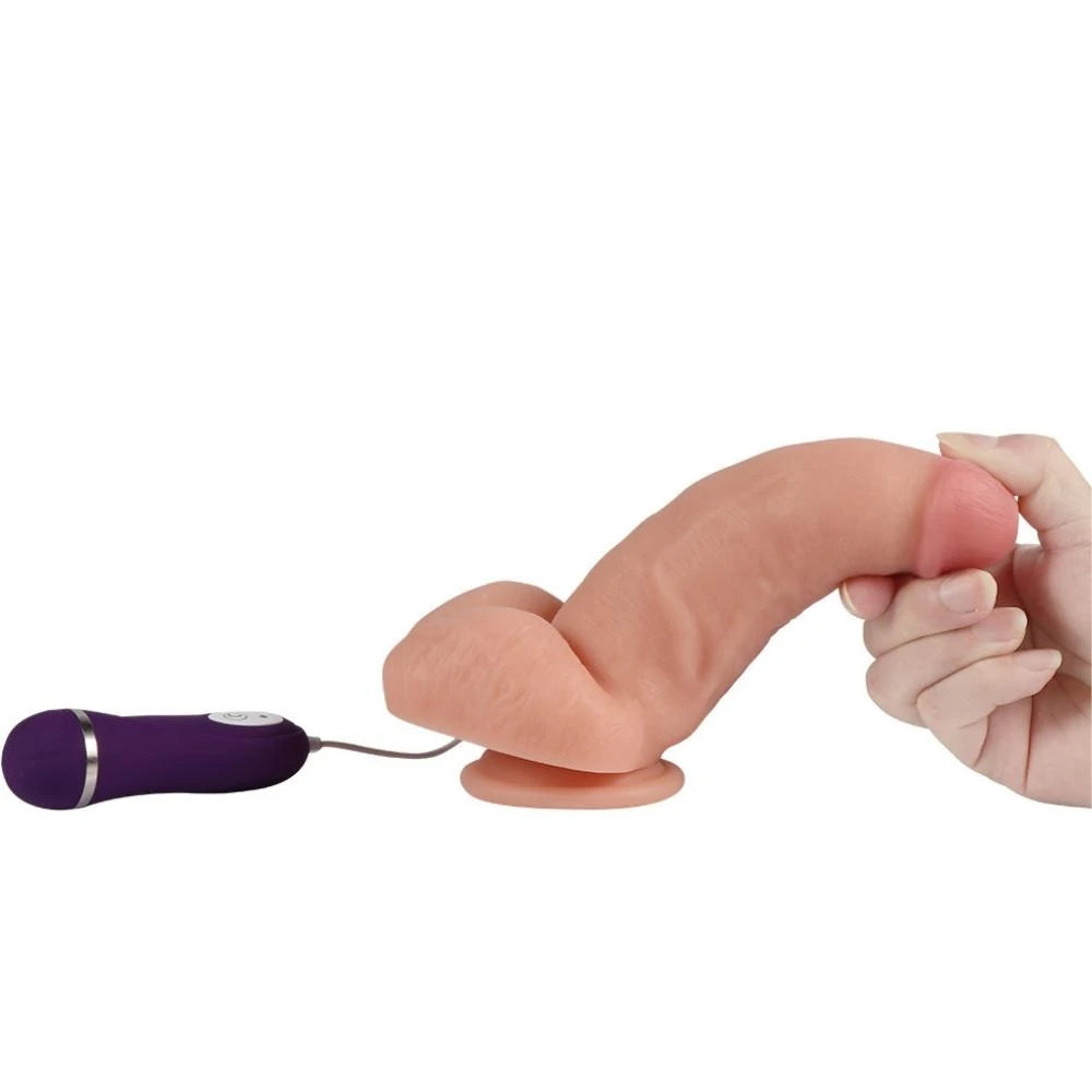 Red Eagle titreşimli realistik penis – görsel 5