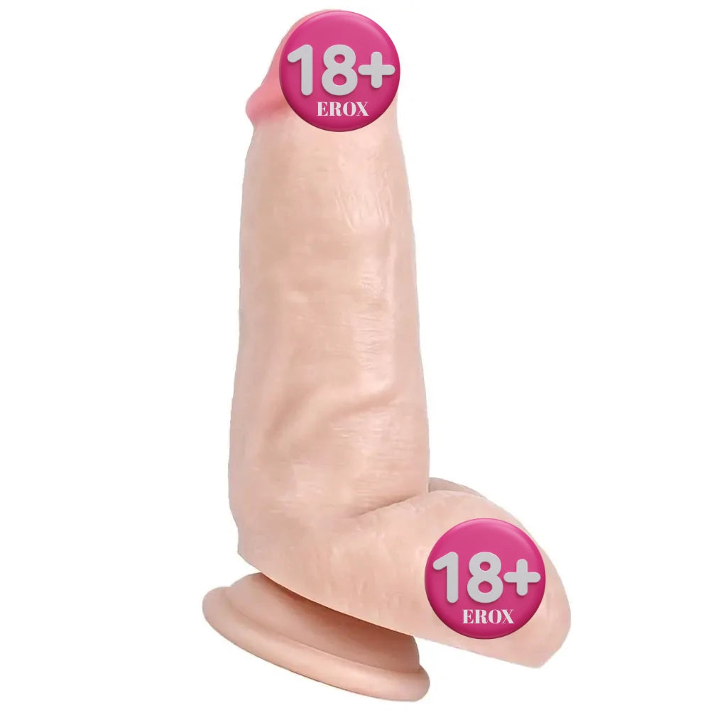 Red Eagle Kalın Gövdeli Vantuzlu Realistik Dildo