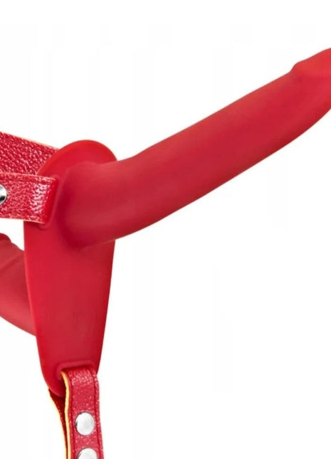 Fetish Fantasy Series Double Penetrix Strap-On Biseksuel Dildo Red