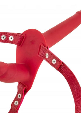 Fetish Fantasy Series Double Penetrix Strap-On Biseksuel Dildo Red